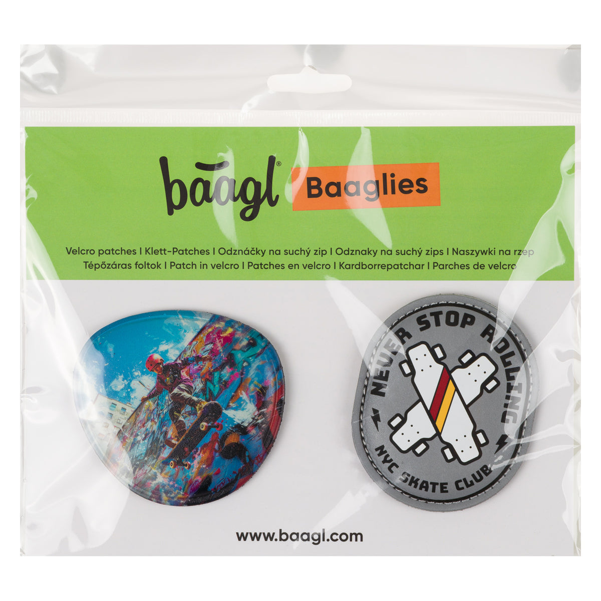 Patch Baaglies 2 pz. Skate Park