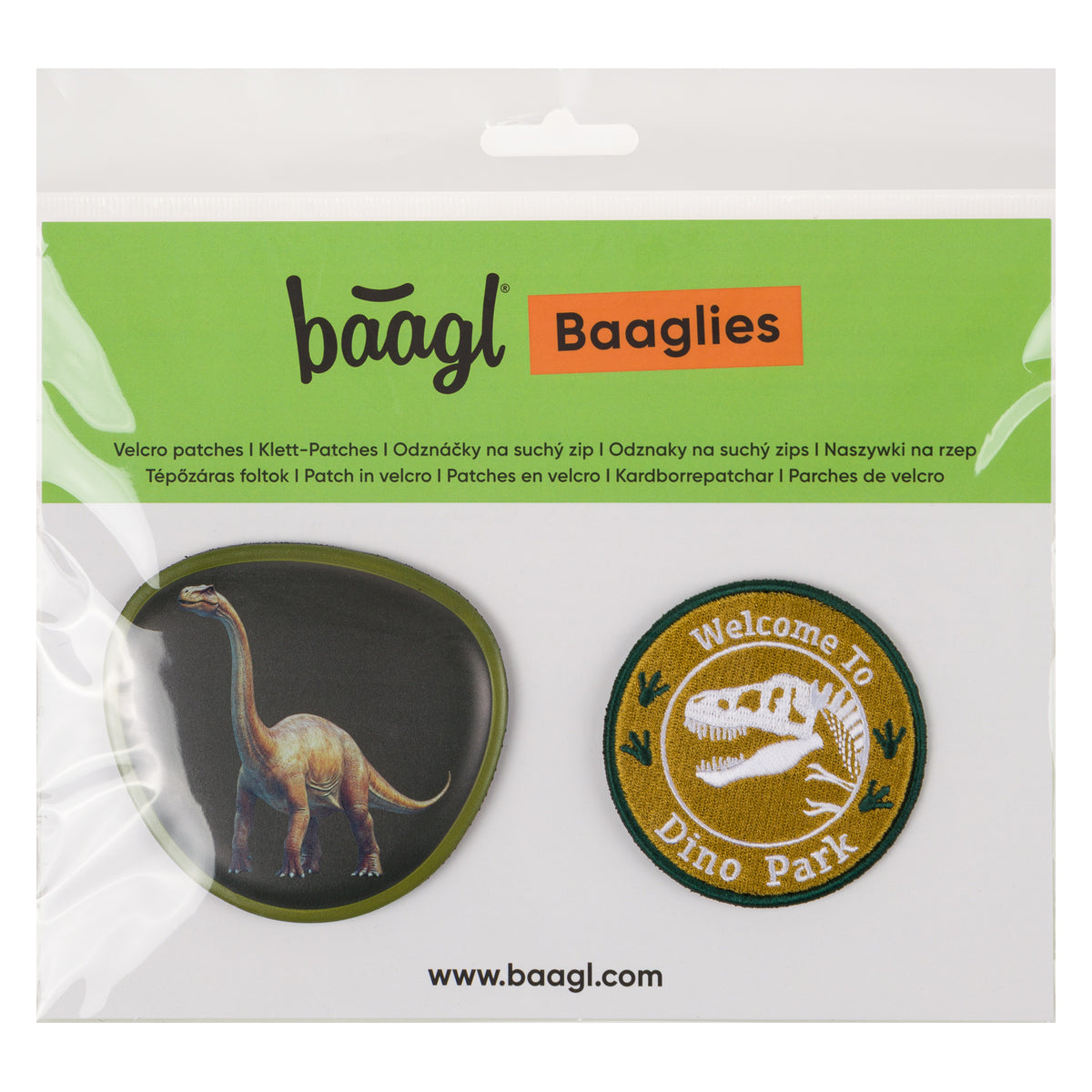 Patch Baaglies 2 pz. Dino