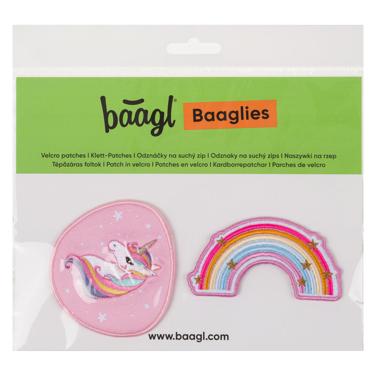 Patch Baaglies 2 pz. Rainbow Unicorn