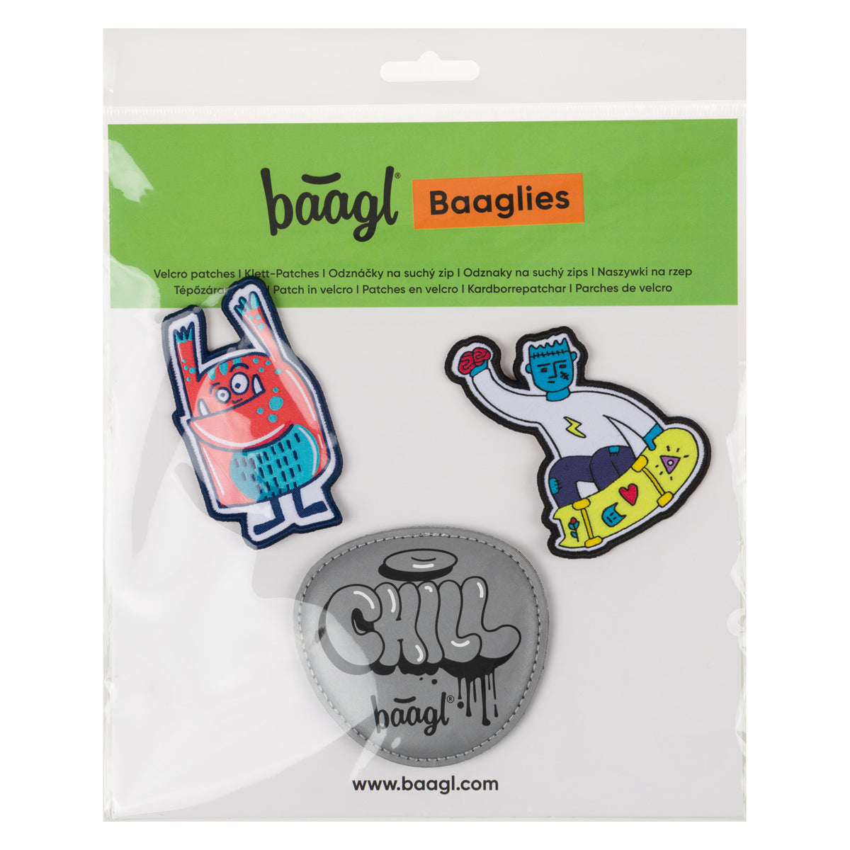 Patch Baaglies 3 pz. Chill Hands Up