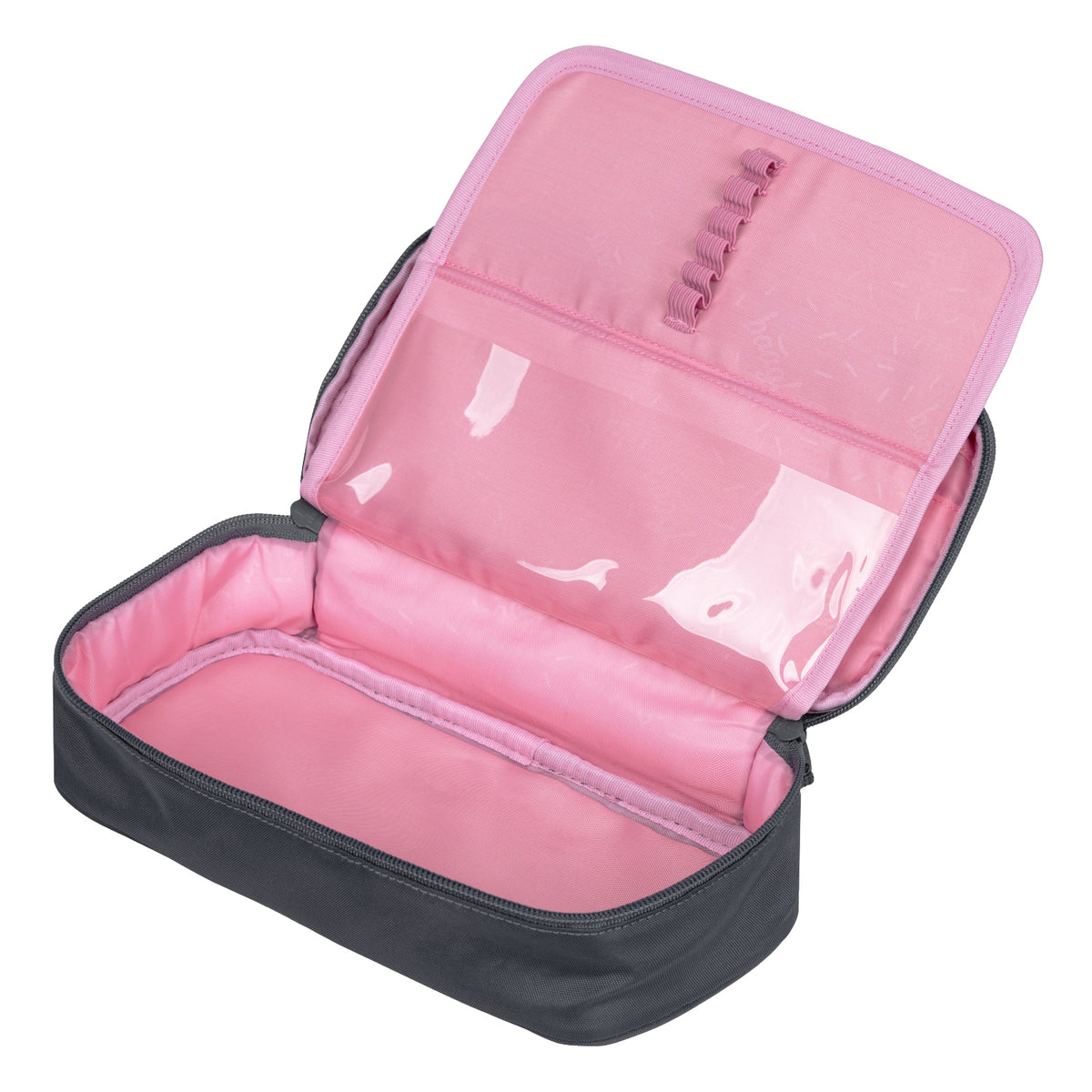 Astuccio scolastico Logo rosa