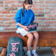 Astuccio scolastico Logo rosa