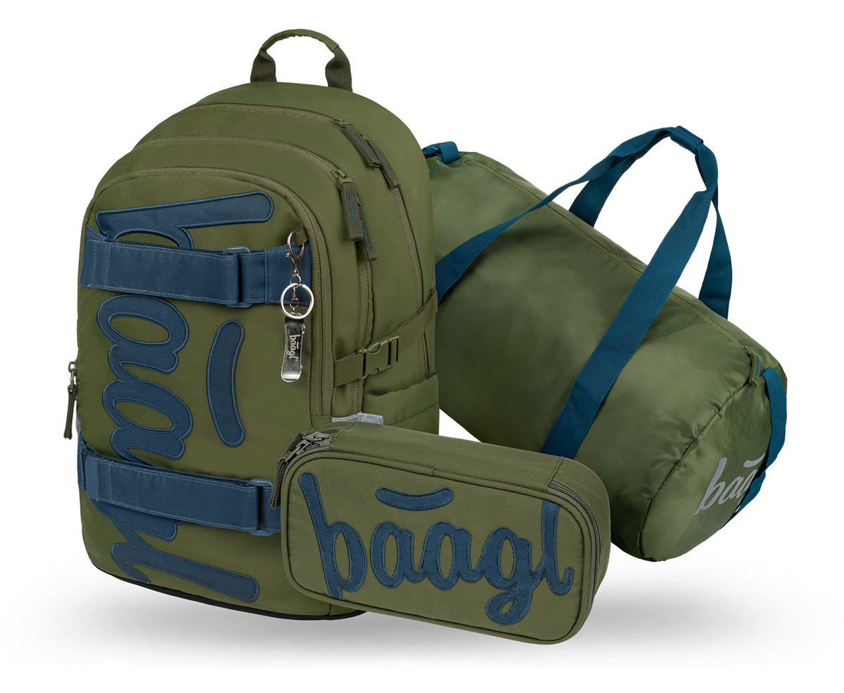 Set scolastico Skate Olive
