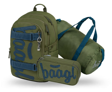 Set scolastico Skate Olive