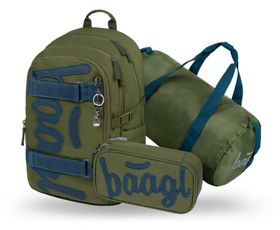 Set scolastico Skate Olive