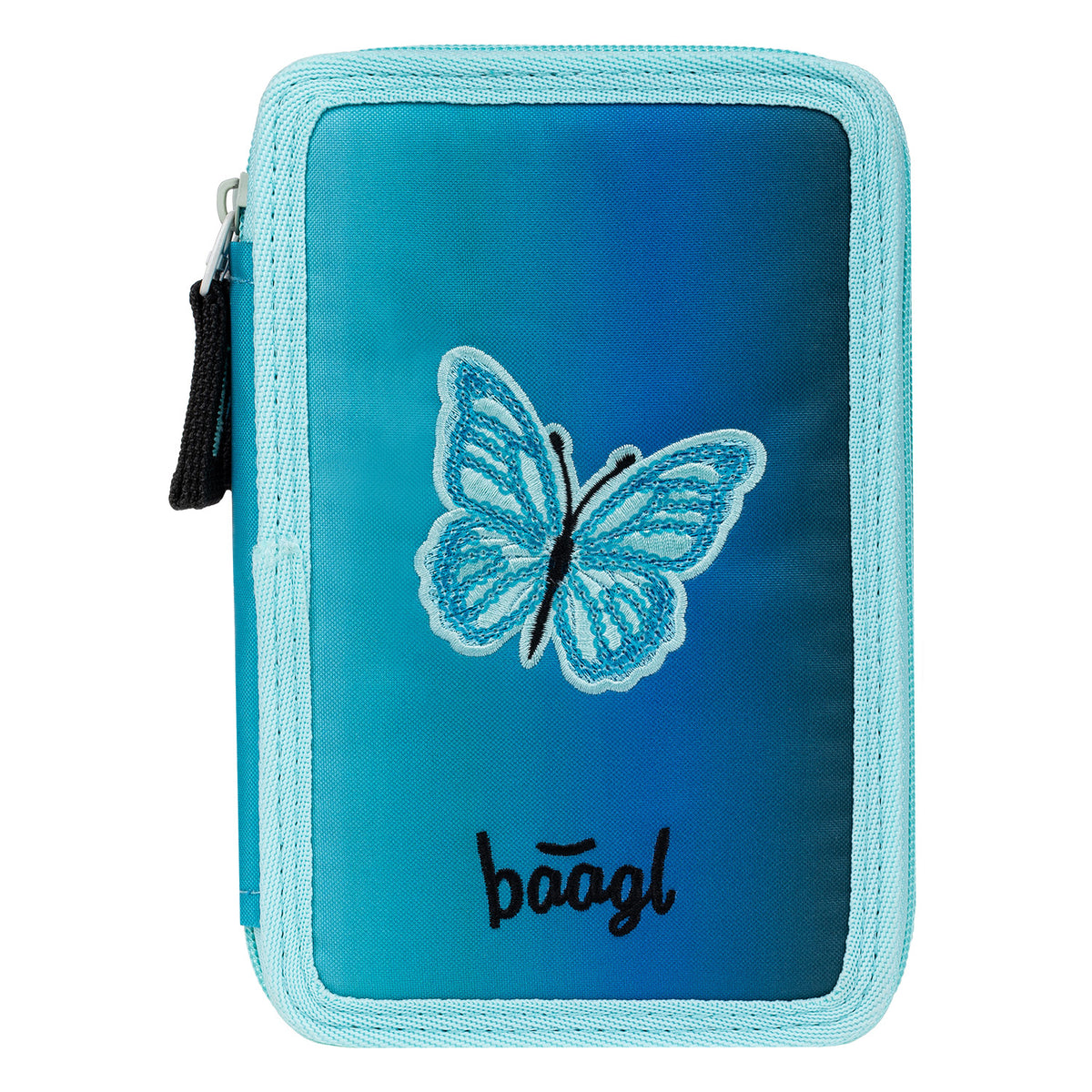 Astuccio portamatite a tre scomparti Butterfly