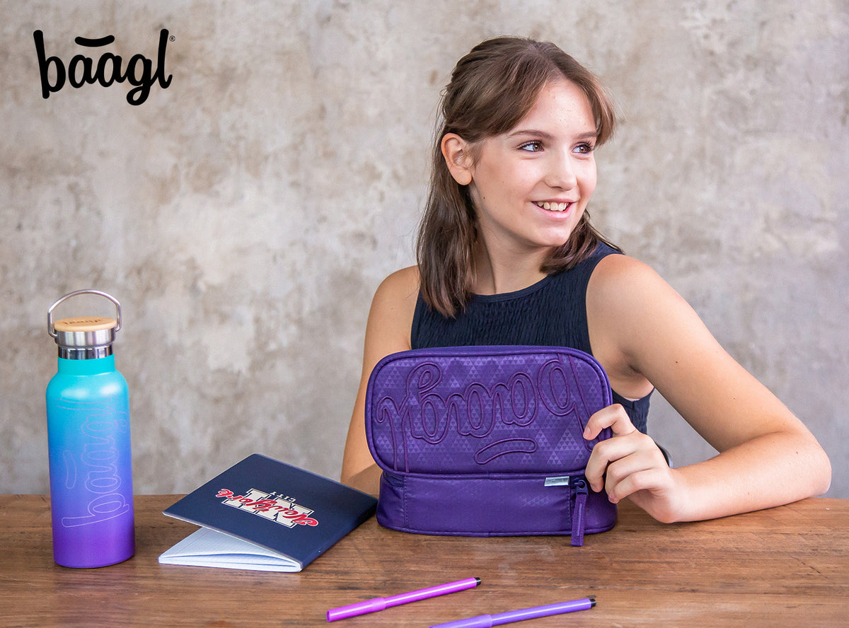 Astuccio scolastico Plum