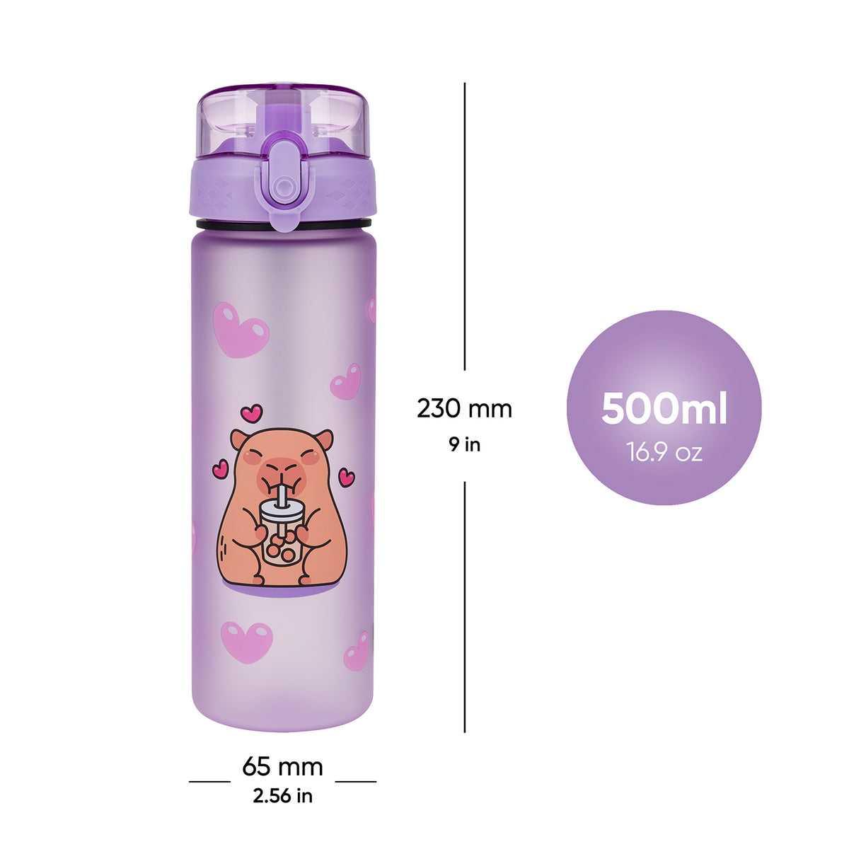 Borraccia in Tritan Capibara, 500 ml