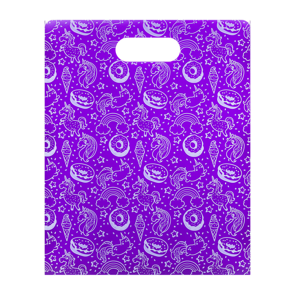 Cartellina scolastica in plastica Unicorn
