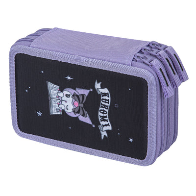 Astuccio a tre scomparti Kuromi Sogno della fortuna