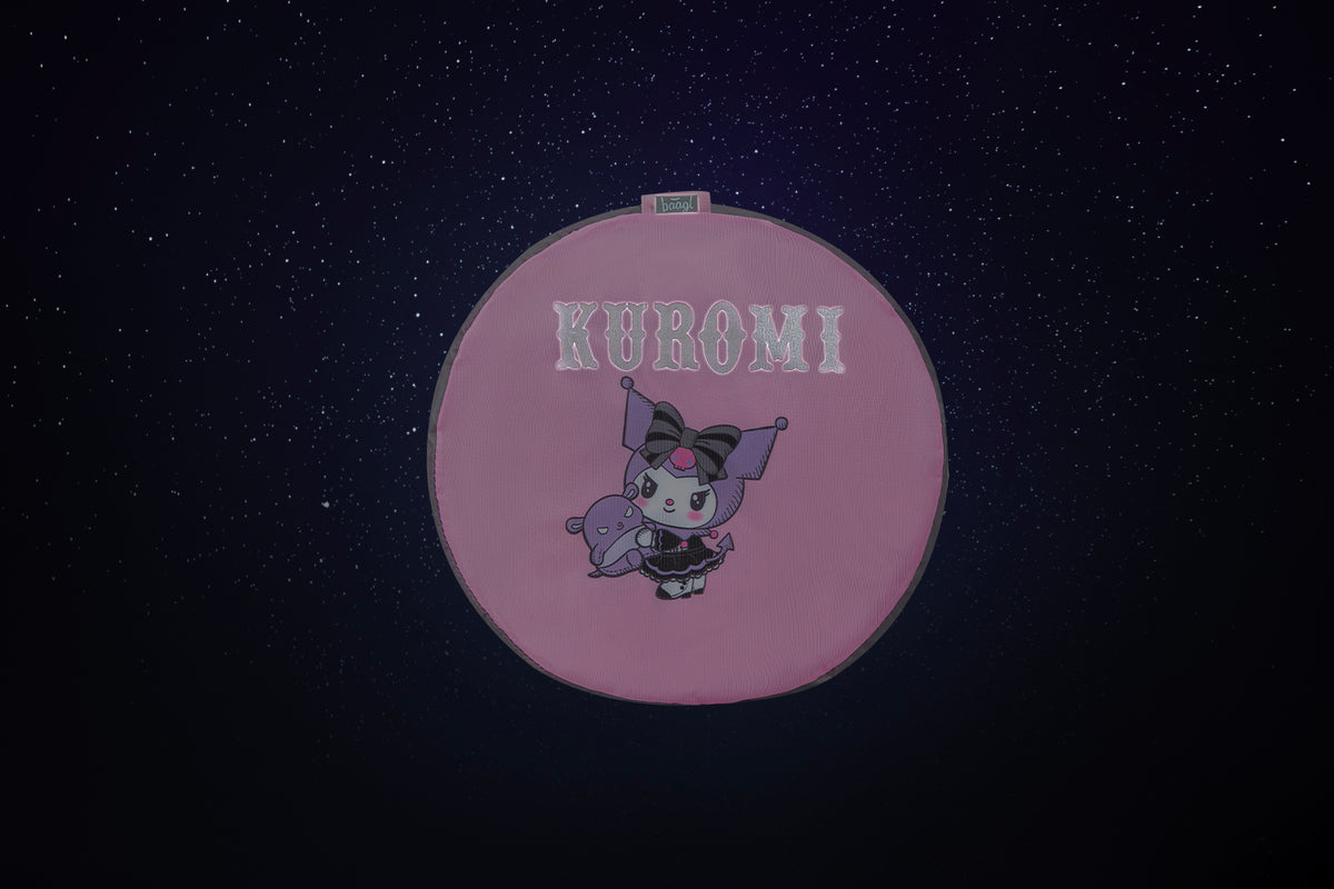 Borsa sportiva pieghevole Hoop Kuromi Grey