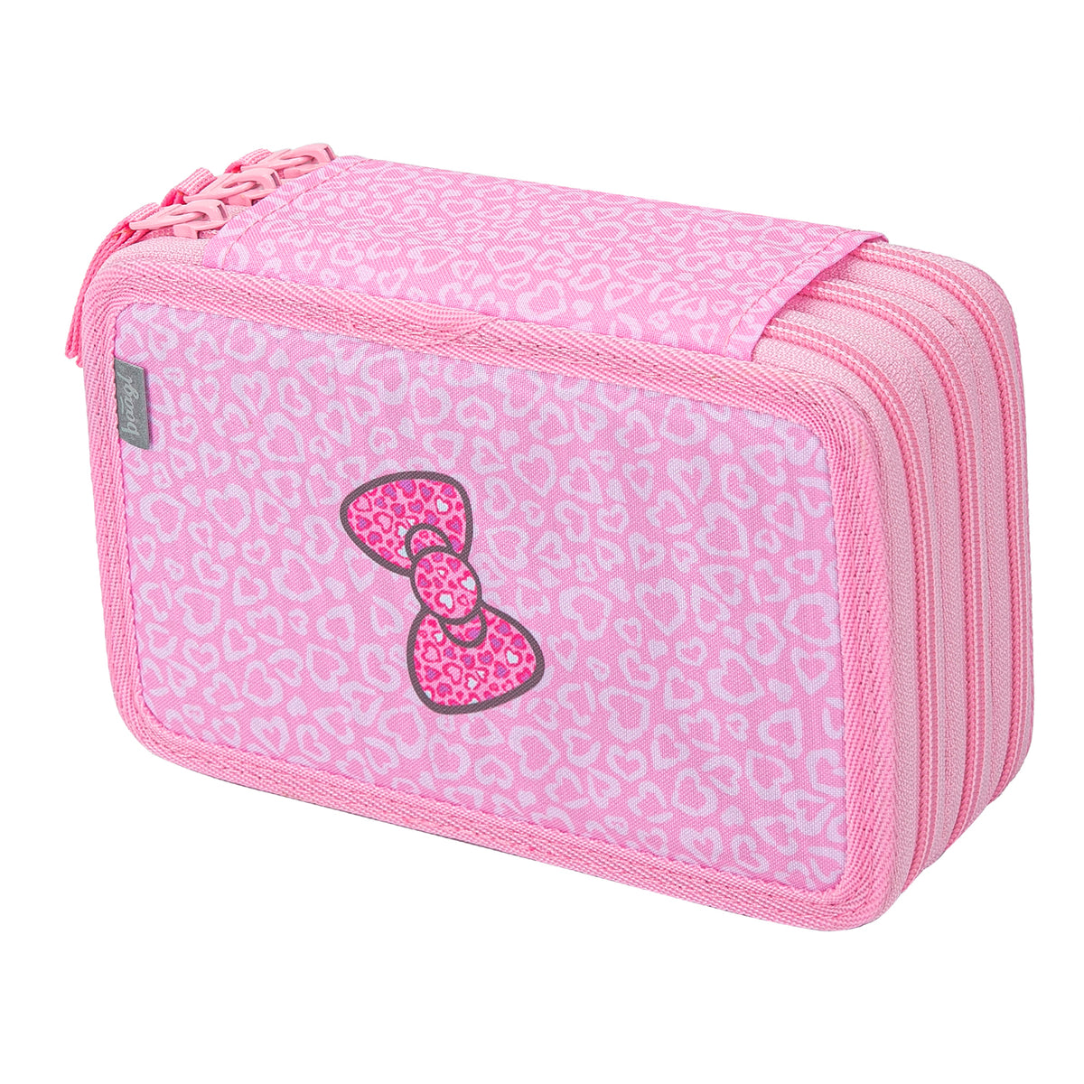 Astuccio a tre scomparti Hello Kitty Leopardo dolce