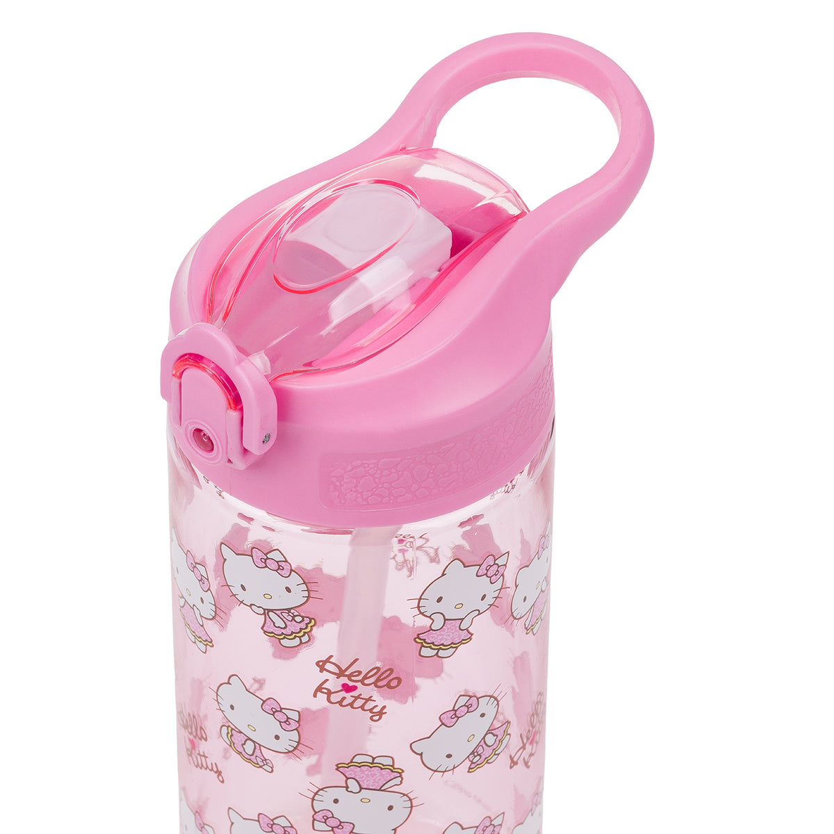 Borraccia in Tritan con cannuccia Hello Kitty Sweet Leopard, 500 ml
