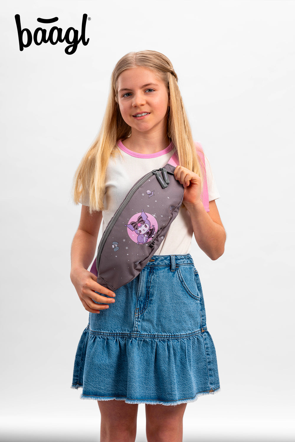Set scolastico Skate Kuromi Grey II