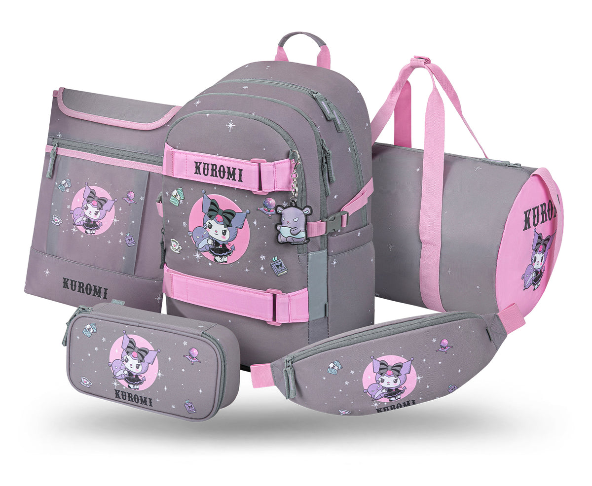 Set scolastico Skate Kuromi Grey II