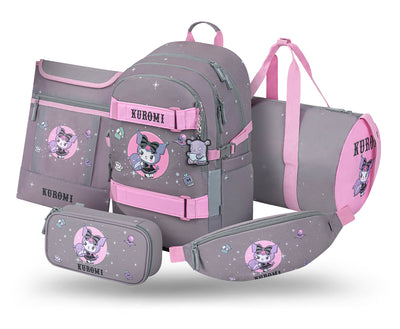 Set scolastico Skate Kuromi Grey II