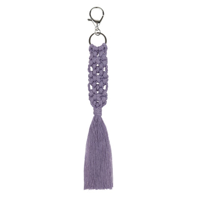 Portachiavi Macrame lilla