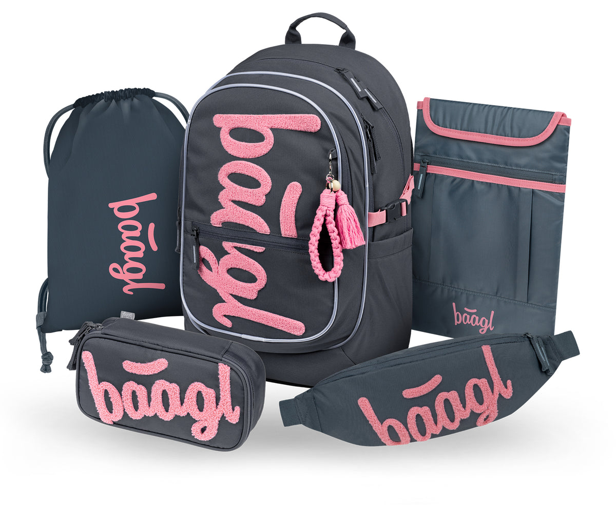 Set scolastico Core Logo Rosa III