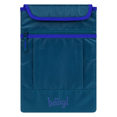 Custodia per laptop Logo blu