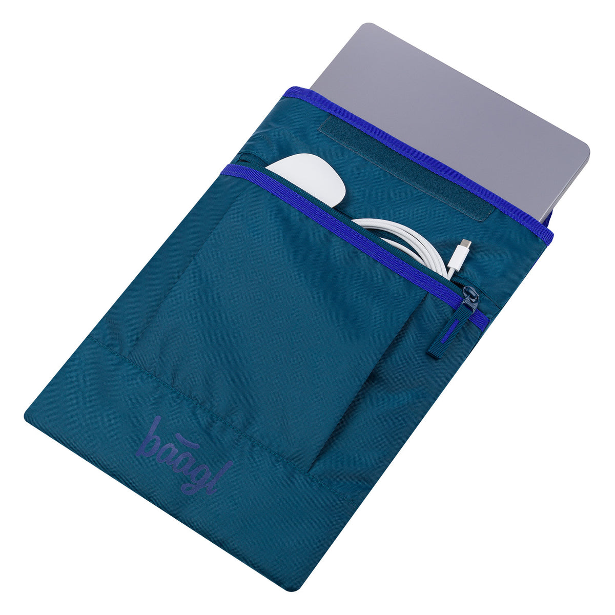 Custodia per laptop Logo blu
