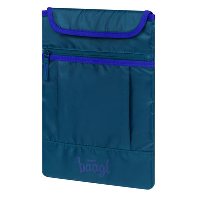 Custodia per laptop Logo blu