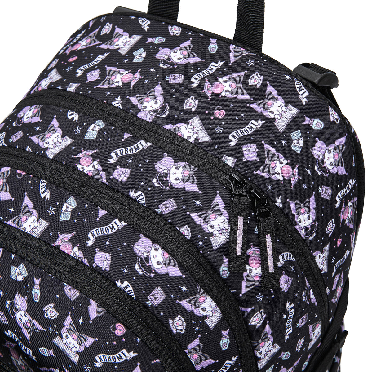 Zaino scolastico Skate Kuromi Black