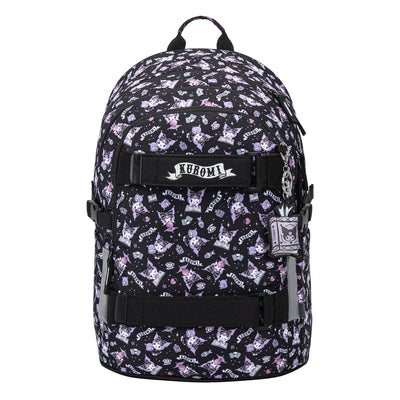 Zaino scolastico Skate Kuromi Black
