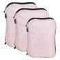 Set di 3 sacchetti compressibili Pink