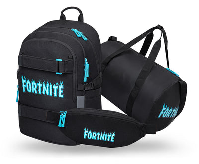 Set scolastico Skate Fortnite Blue