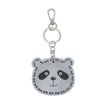 Portachiavi riflettente Panda