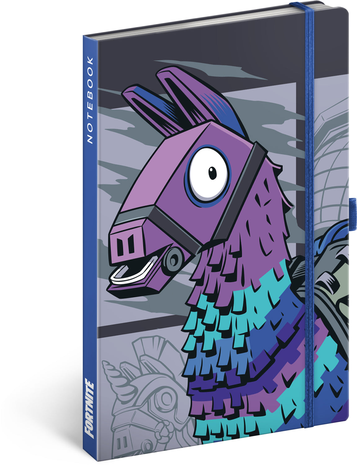 Quaderno Fortnite – Lama, righe, 13 x 21 cm