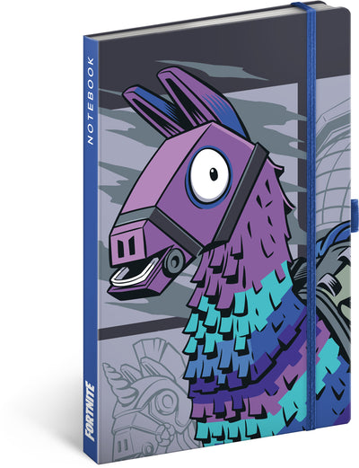 Quaderno Fortnite – Lama, righe, 13 x 21 cm