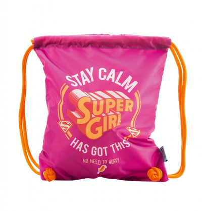 Sacca sportiva Supergirl – STAY CALM