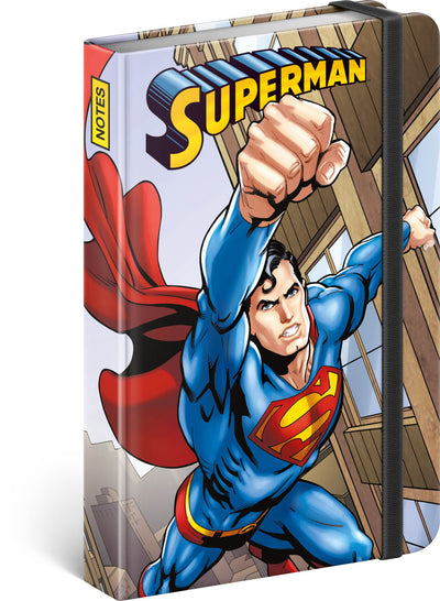 Quaderno Superman – Day of Doom, a righe, 11 × 16 cm