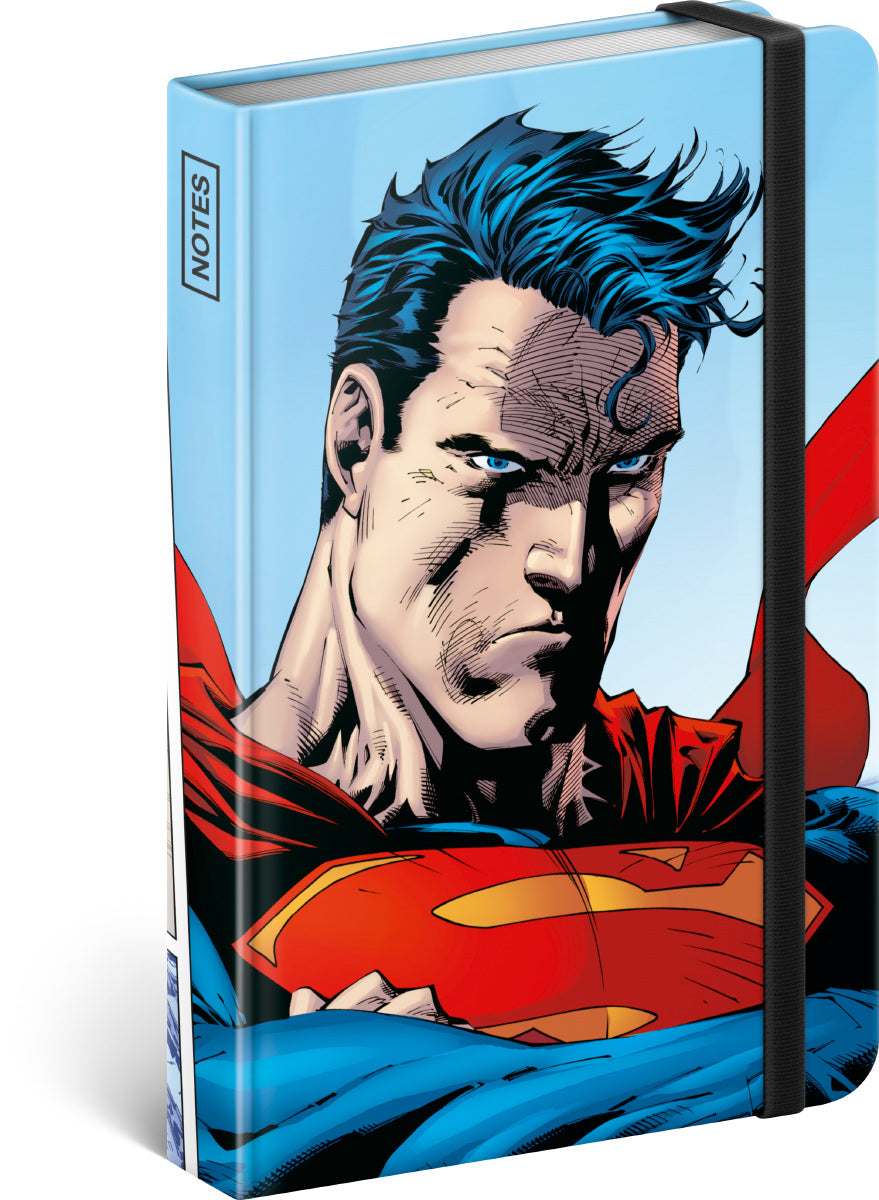 Quaderno Superman – World Hero, a righe, 11 × 16 cm
