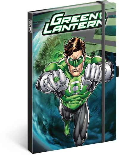 Quaderno Green Lantern, a righe, 13 × 21 cm