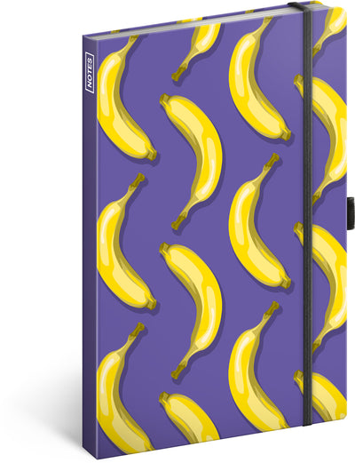 Quaderno Banane, a righe, 13 × 21 cm