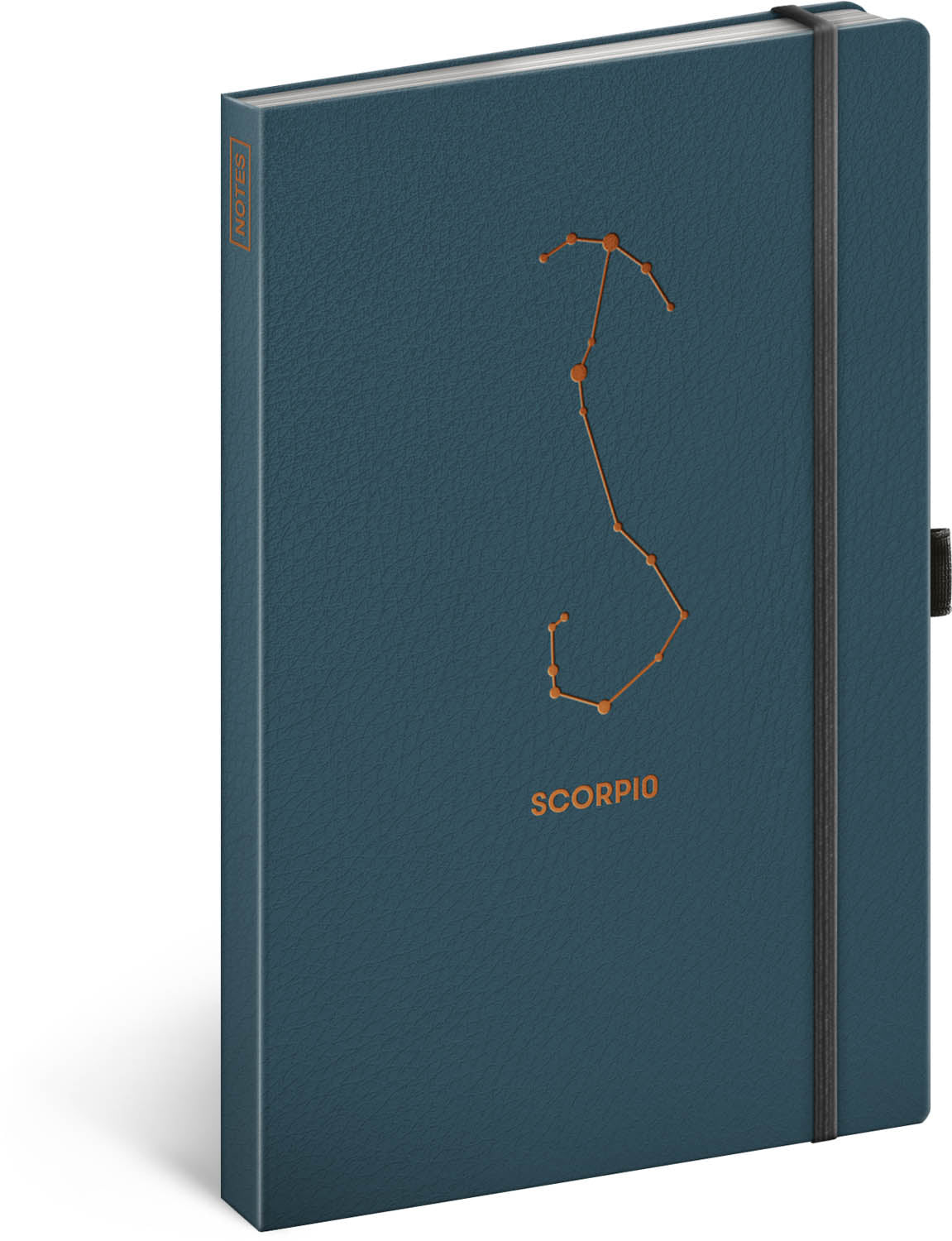 Quaderno Segno zodiacale Scorpione, a righe, 13 × 21 cm