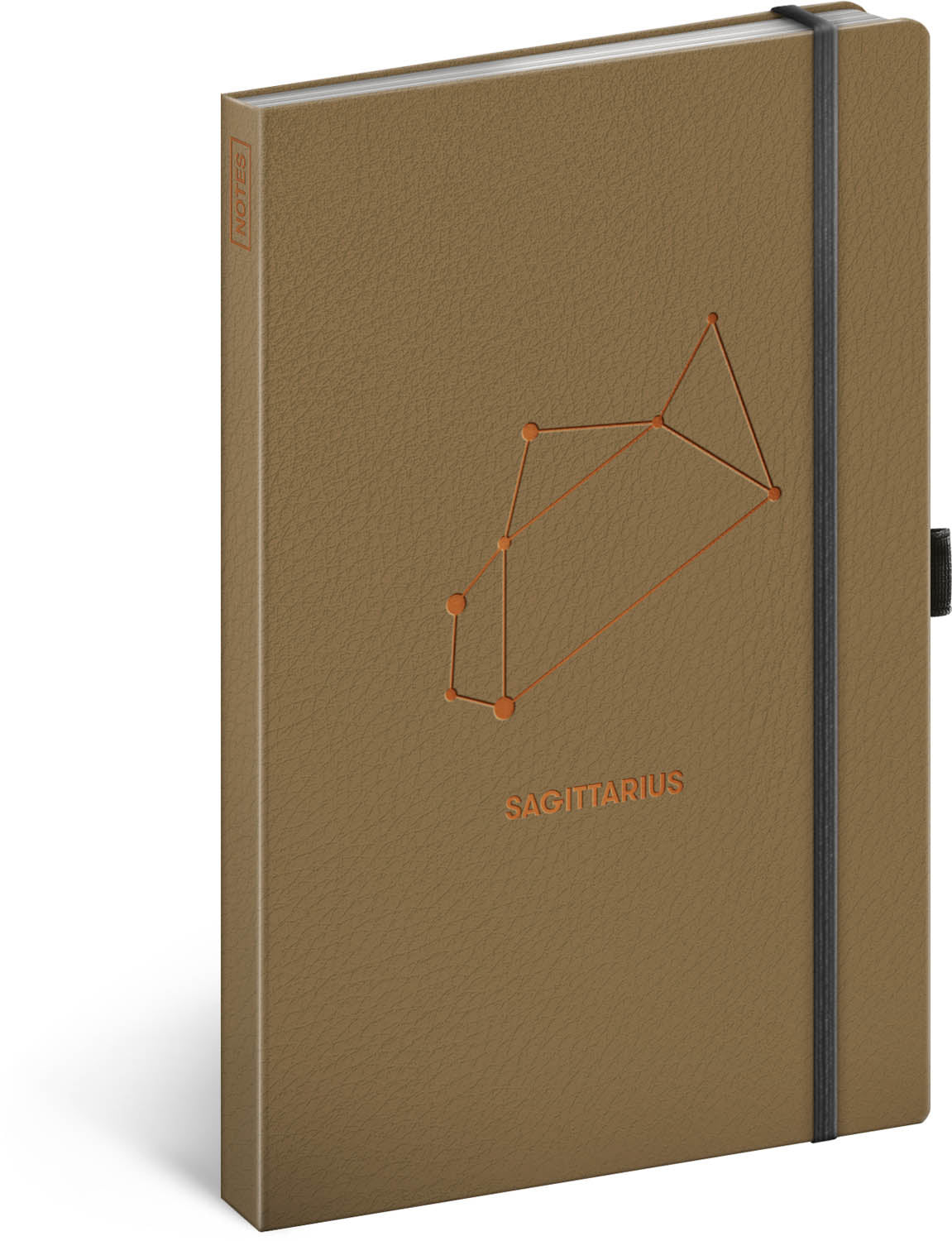 Quaderno Segno zodiacale Sagittario, a righe, 13 × 21 cm