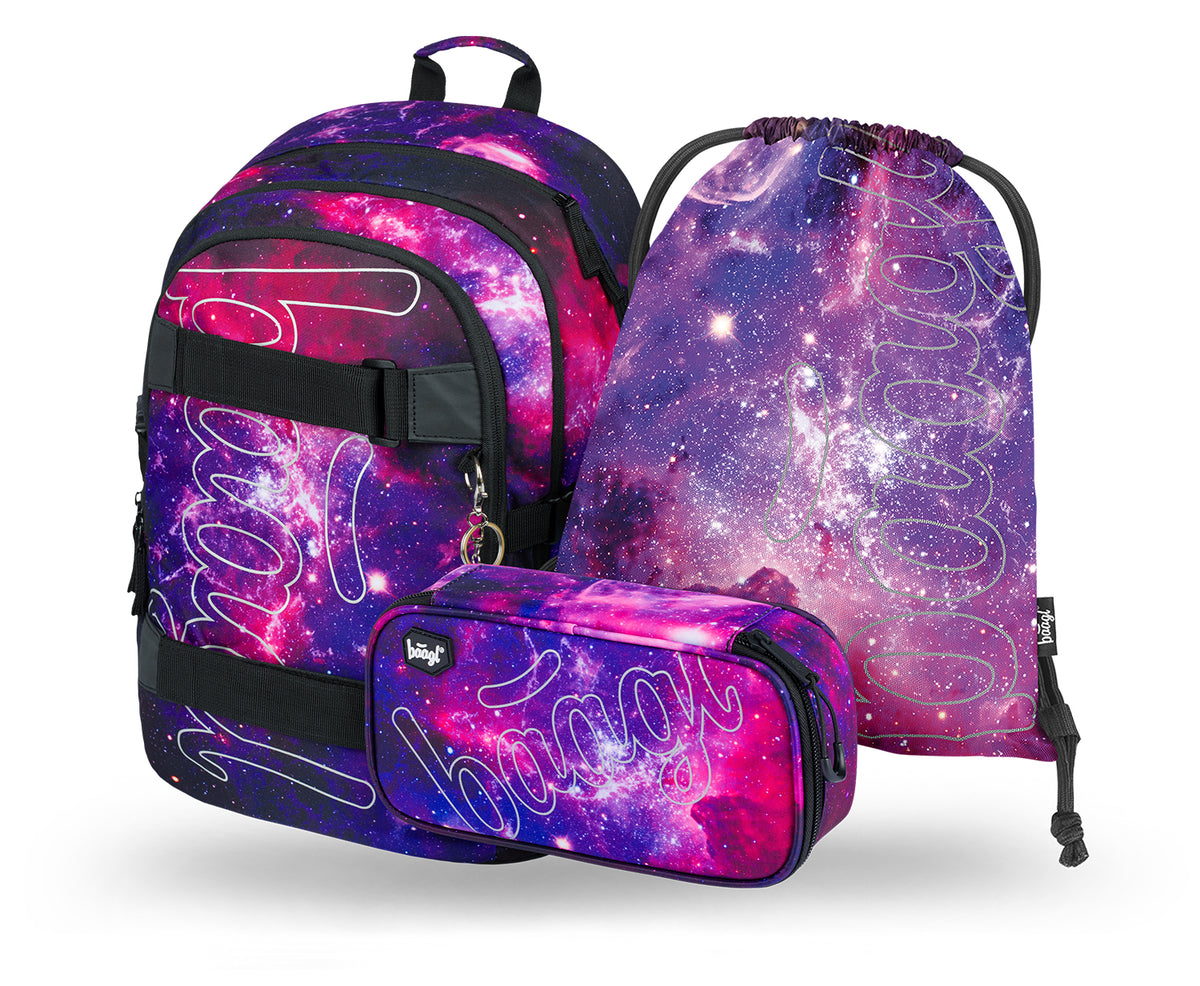 Set scolastico Skate Galassia