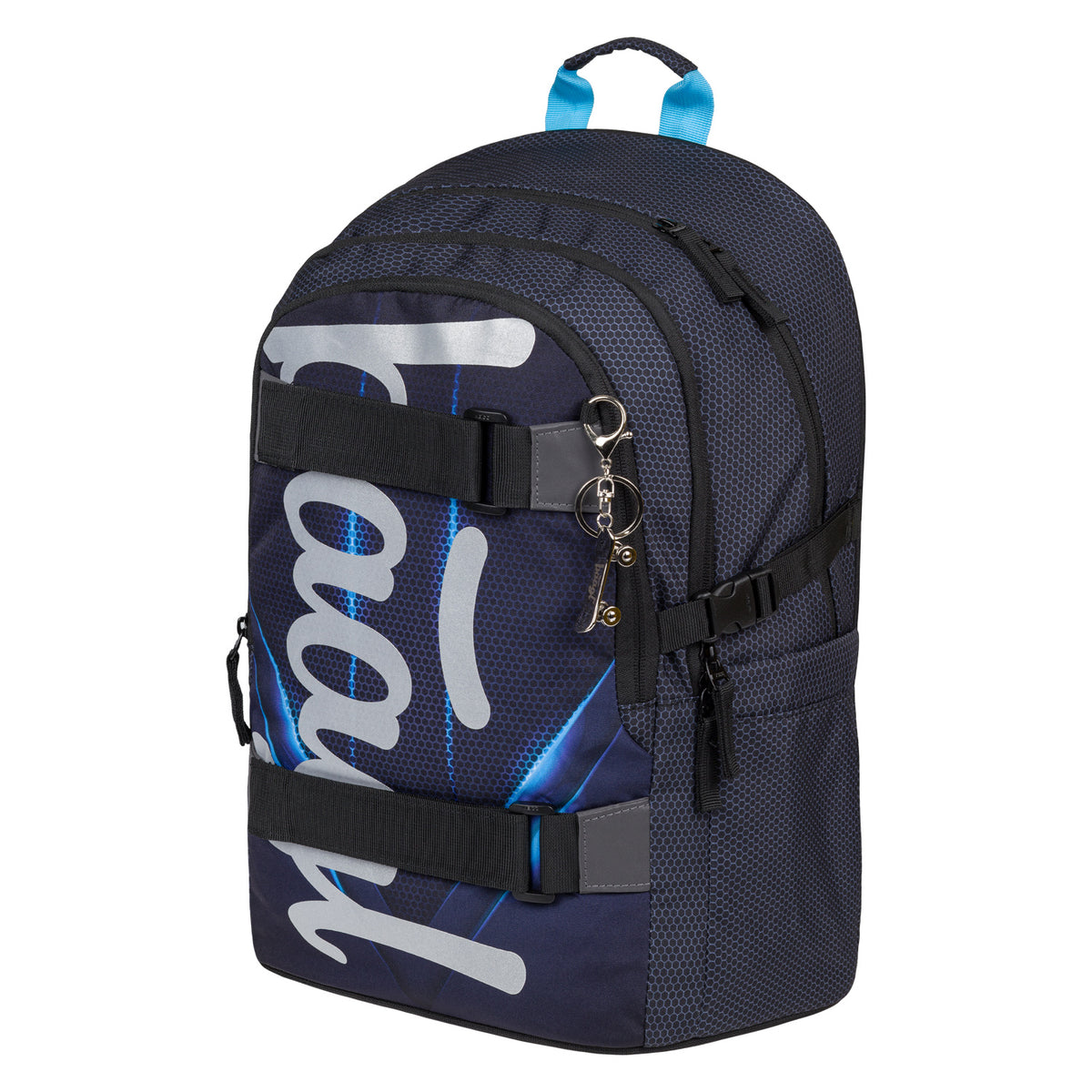 Zaino scolastico Skate Bluelight