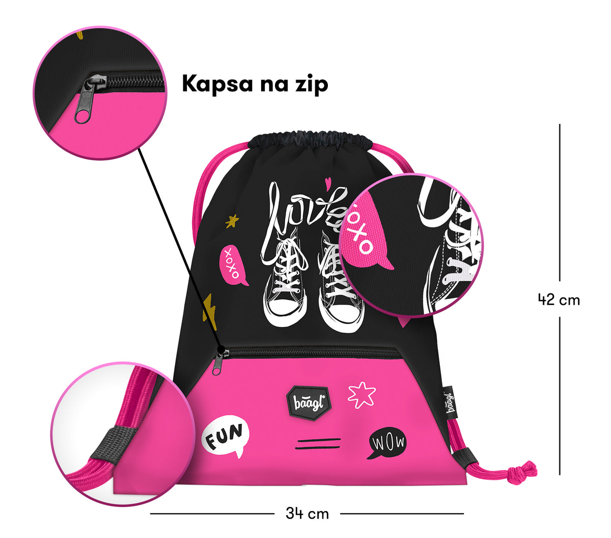 Set scolastico Cubic Sneakers