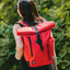 Zaino roll top TERIBEAR rosso