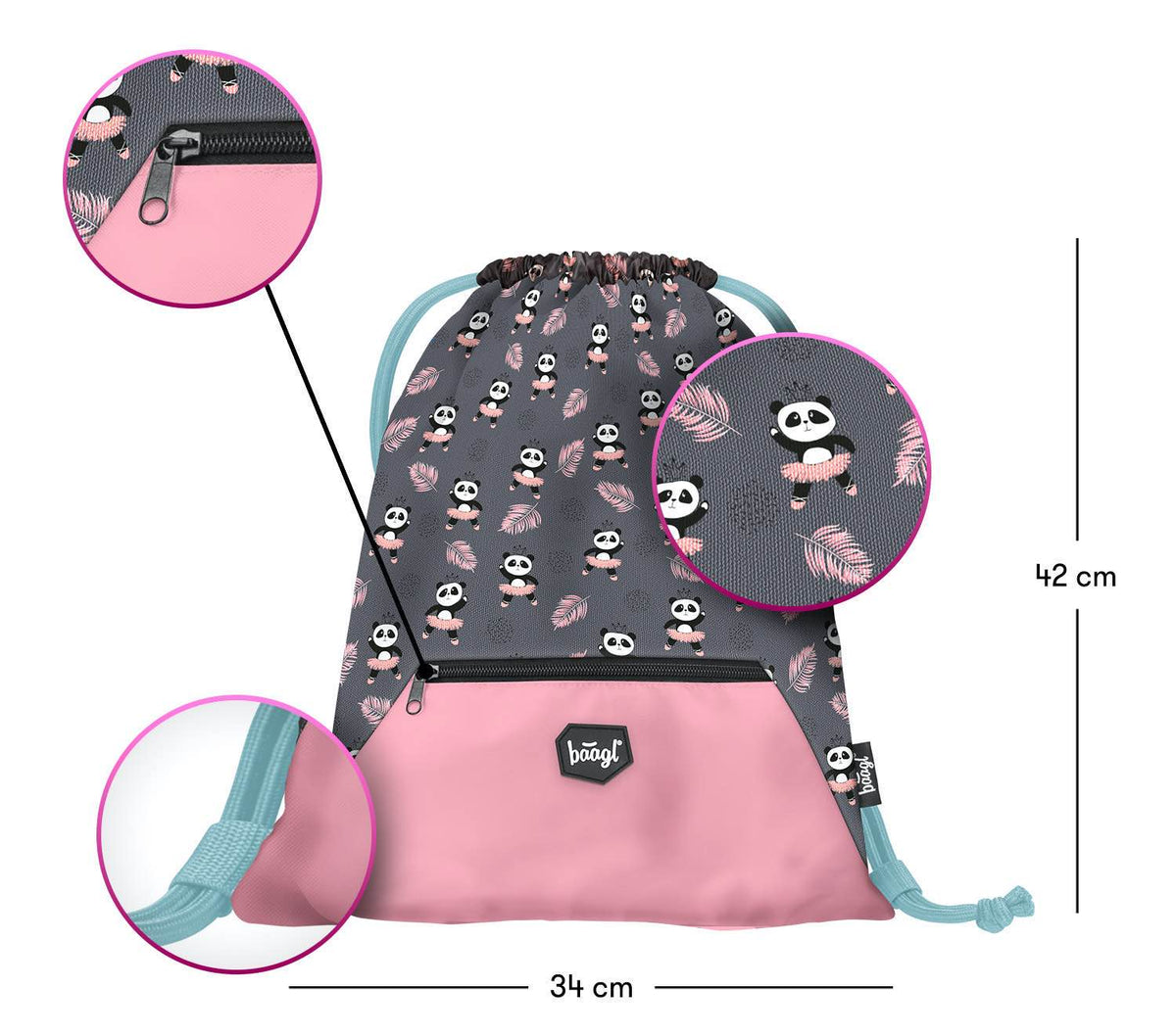 Set scolastico Zippy Panda