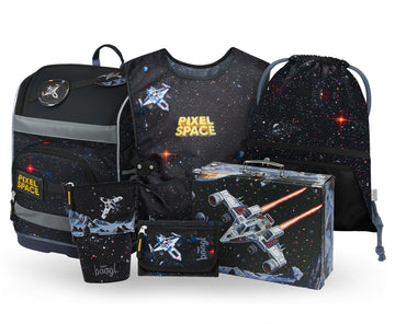 Set scolastico Zippy Plus Pixel Space IV