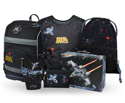 Set scolastico Zippy Plus Pixel Space IV