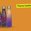 Borraccia termica con coperchio in metallo Painting, 500 ml